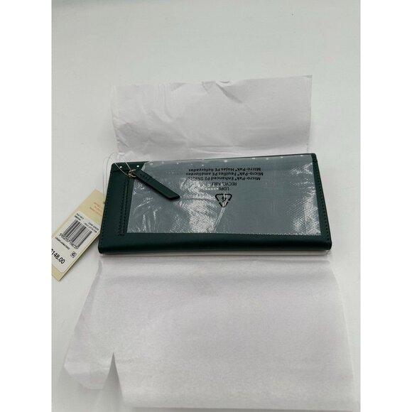 NWT Radley London HOLE LOTTA FUN Large Flap Wallet Dark GREEN Penguins MSRP 148 - Picture 15 of 16